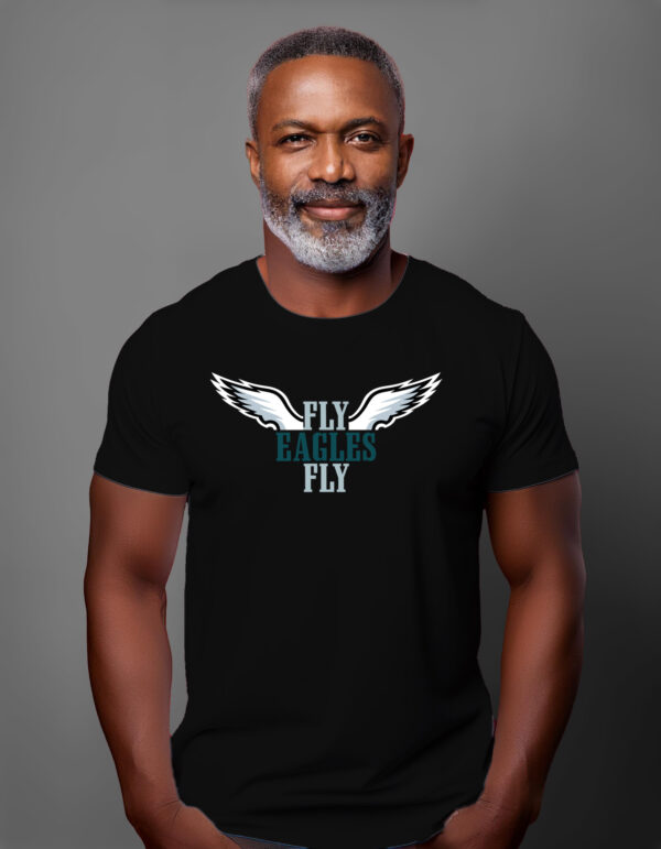 Fly Eagles Fly Wings Graphic T-Shirt