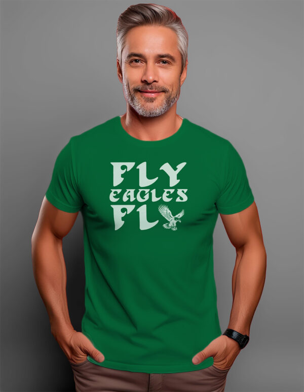 Fly Eagles Fly Retro Logo